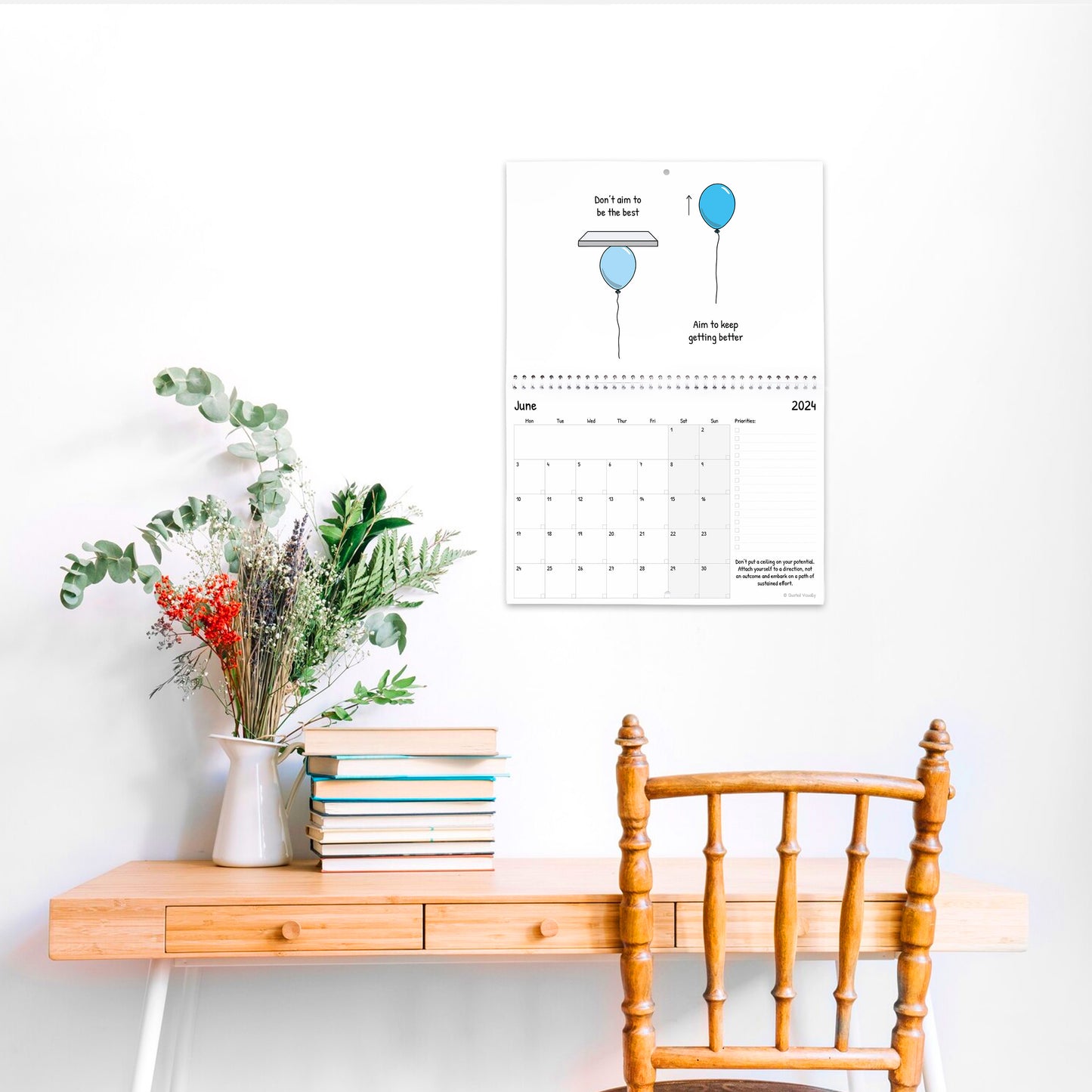 2024 Double Page Wall Calendars