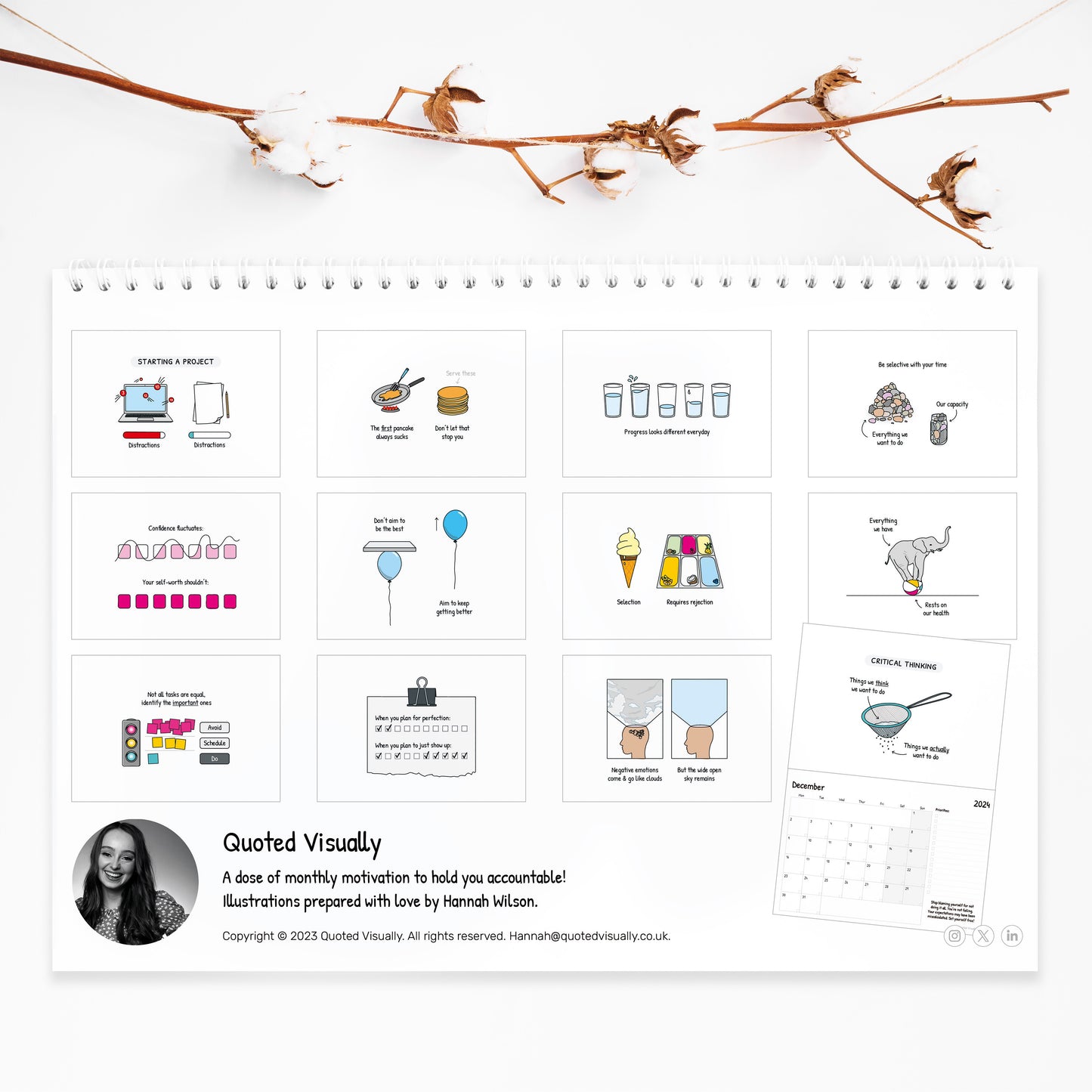 2024 Double Page Wall Calendars