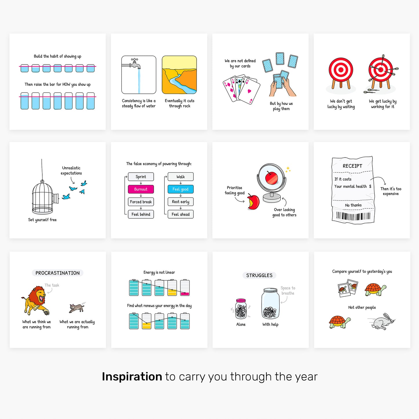 2025 Wall calendars (US & CA only) โ Quoted Visually
