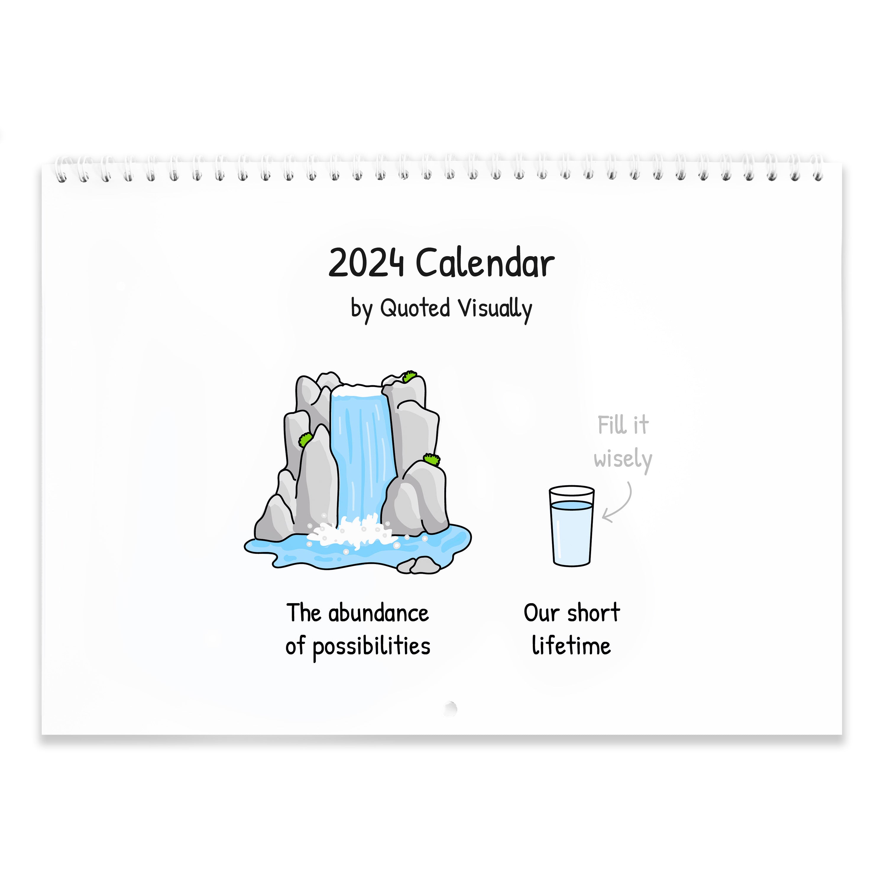 2025 Calendars Quoted Visually